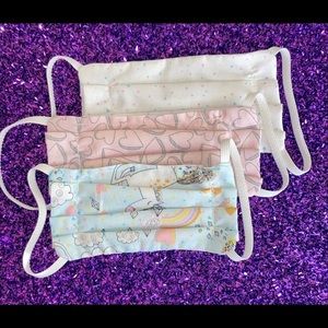 ✨🦄3 Pack of Girls Masks✨🦄